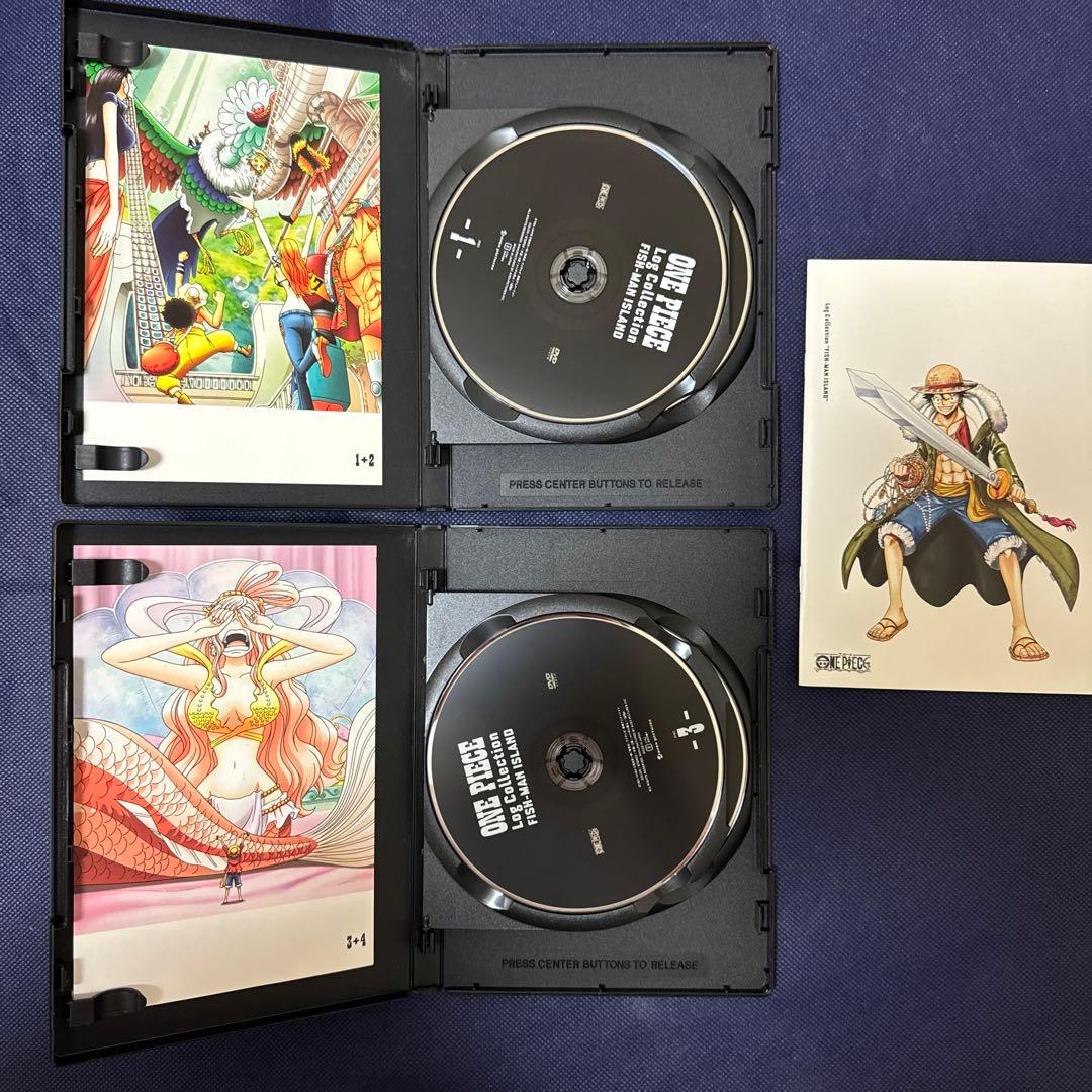 ワンピース　ログコレクション　DVD 517〜573話　魚人島編3本セット