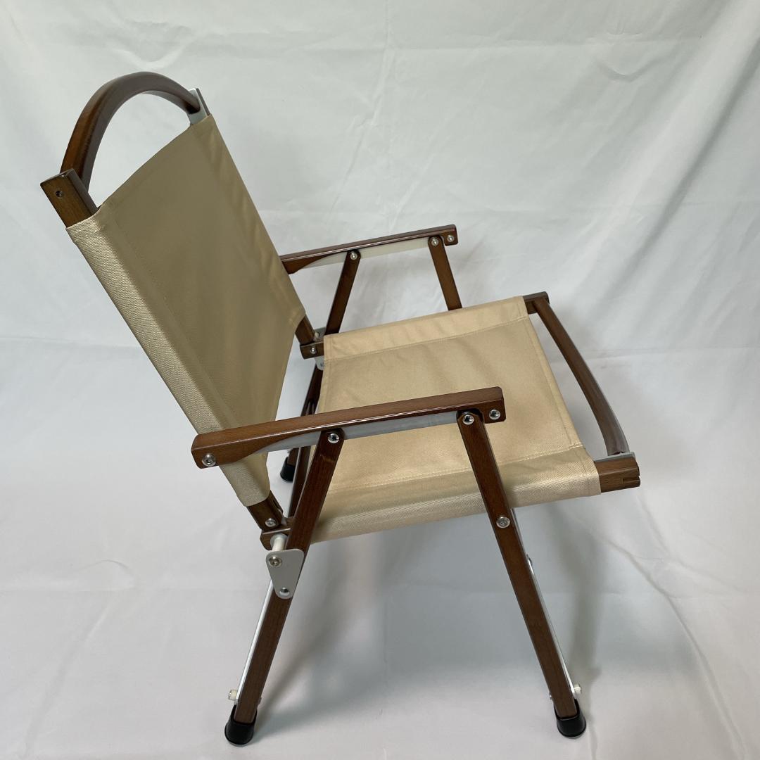 オーク材 カーミットチェア同規格品 ウォールナット カーミット ベージュ 新品