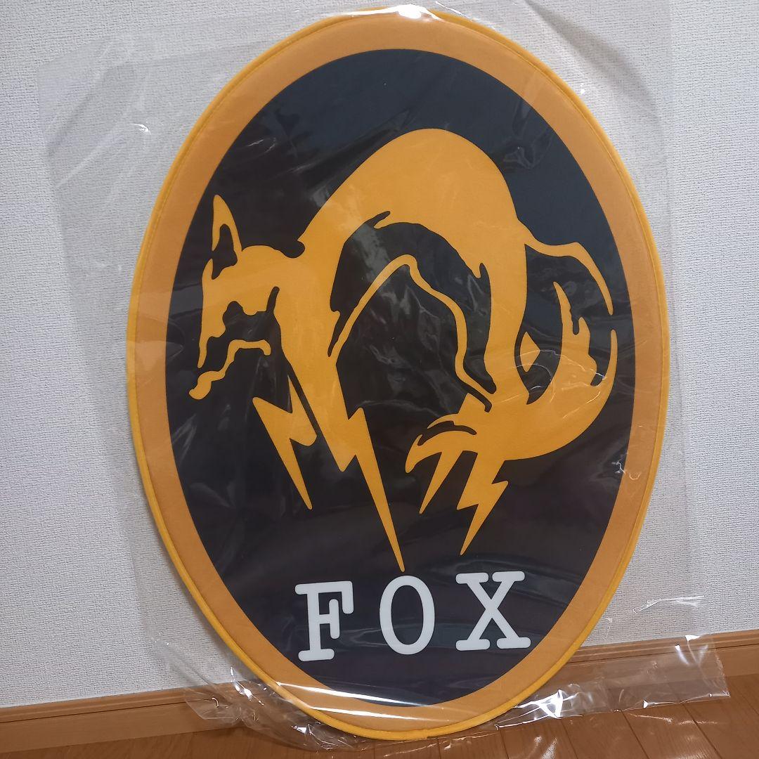L GEAR SOLID メタルギア フロアマット 部隊章 FOX 部屋