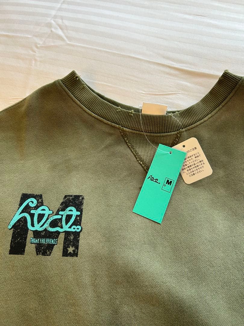 UVERworld／TAKUYA∞ htct∞×M スウェット　Mカーキ