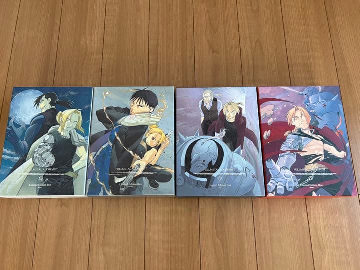 鋼の錬金術師 FULLL ALCHEMIST 収納BOX×4付 初回版