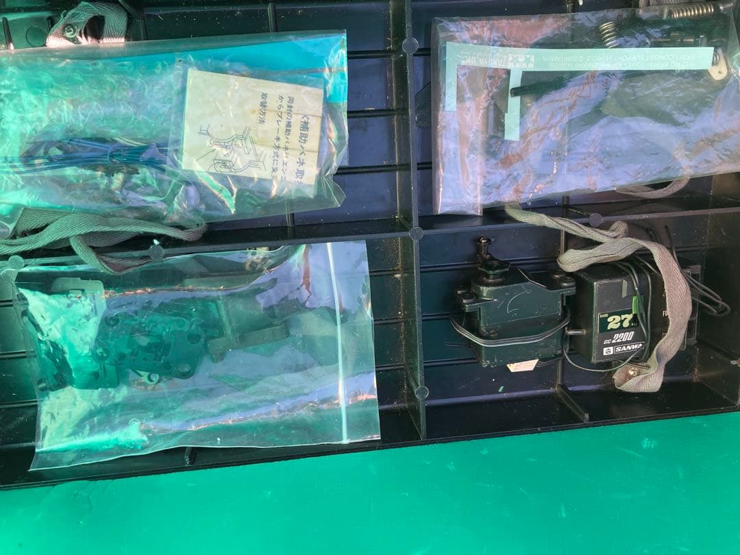 週末特価‼️タミヤ当時物コンバットバギー　ラジコン　パーツとRCボックスセット