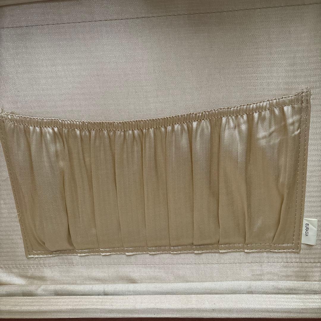 EURASIAキャリーケース 本革 ヴィンテージ カバー付き