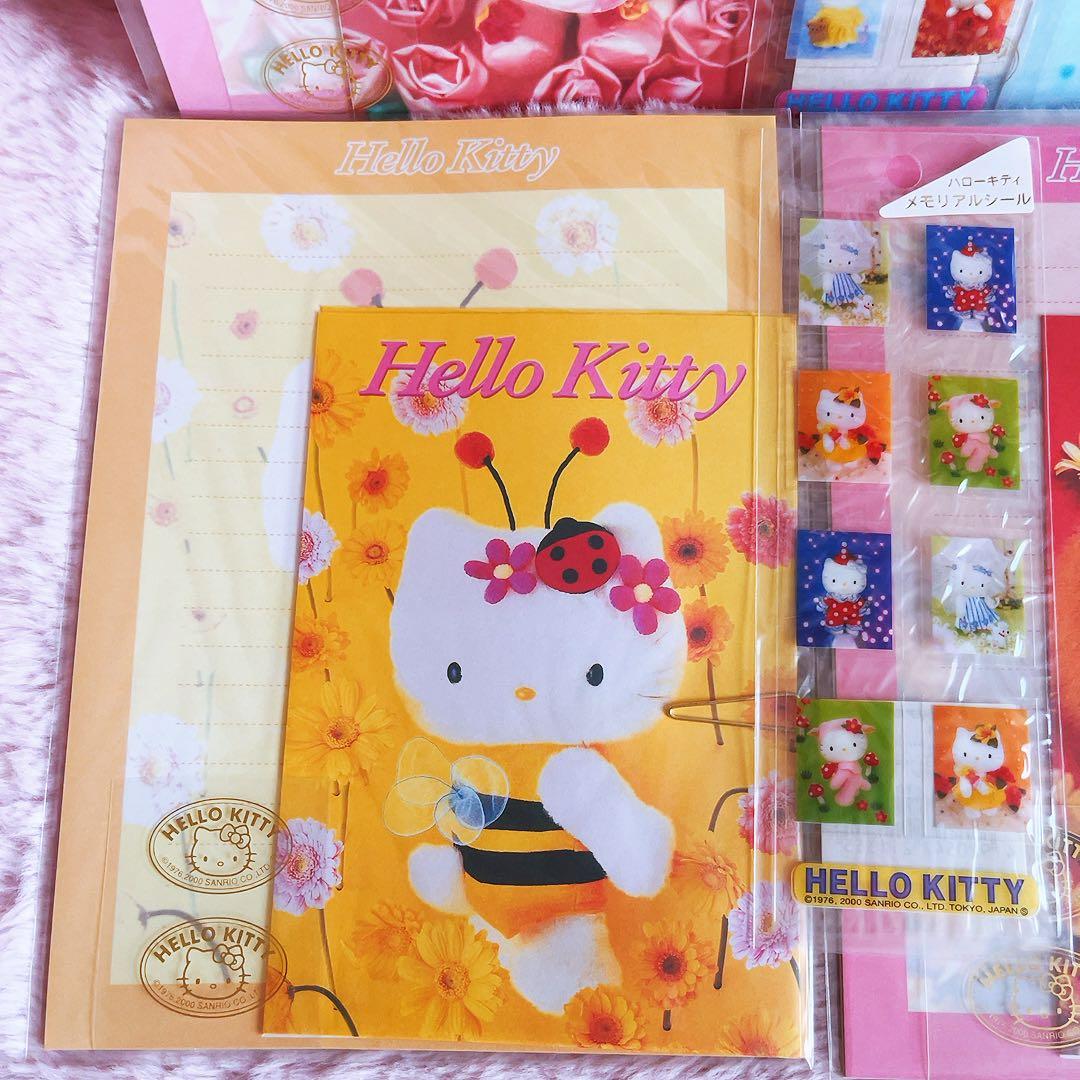 希少激レア　ハローキティ　レターセット　シール　日本限定　2000 サンリオ