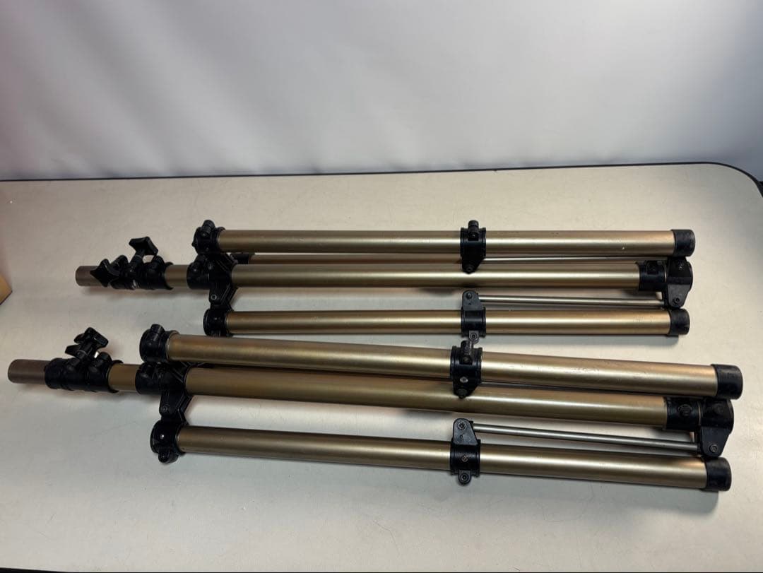 ナショナル　W2-SS200 三脚式PAスピーカースタンド　2脚