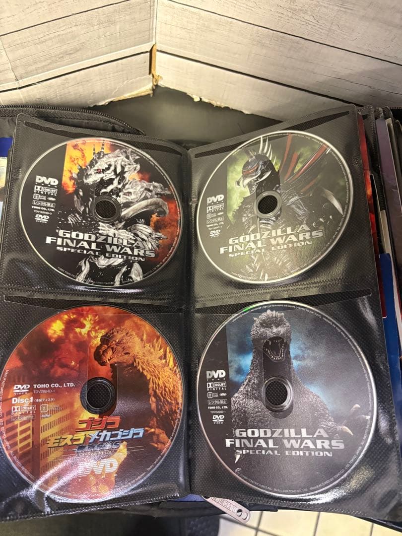 ゴジラ　DVD 大量まとめて　38枚