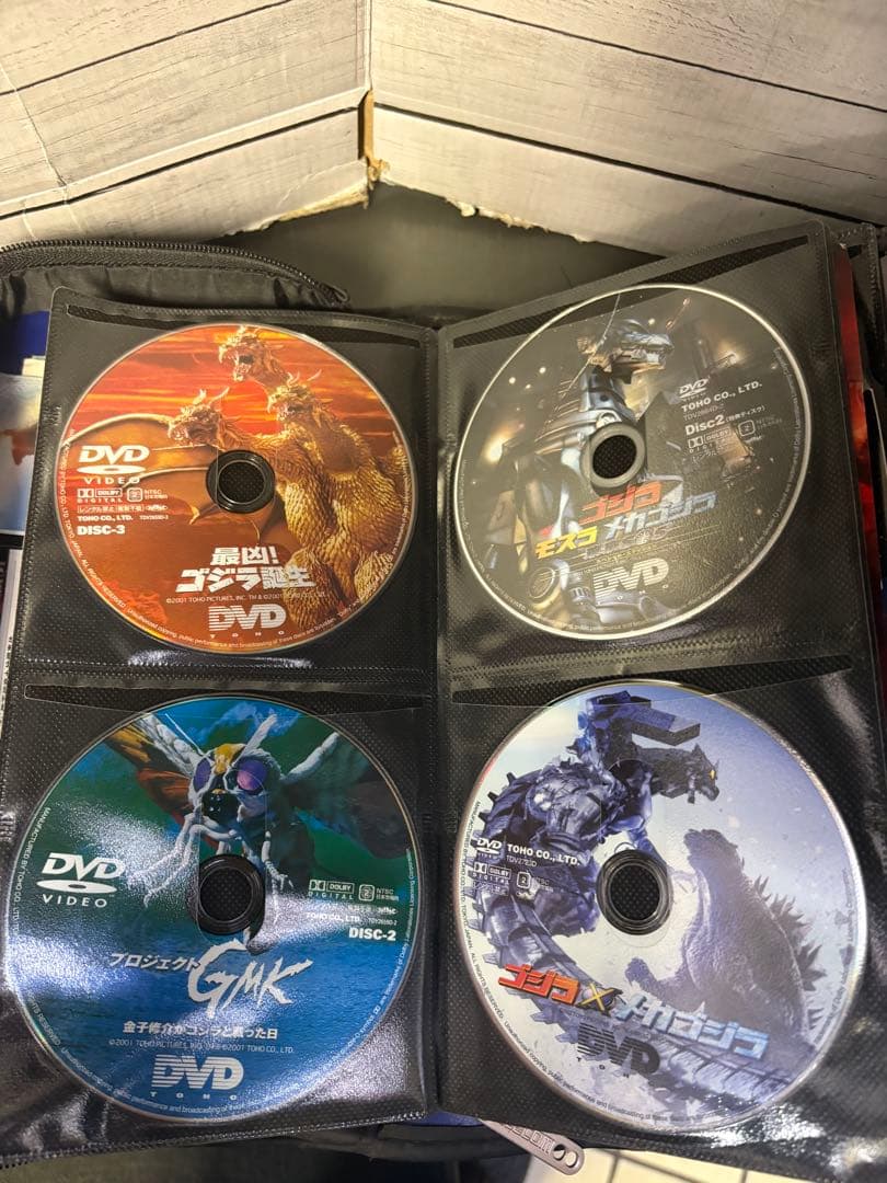 ゴジラ　DVD 大量まとめて　38枚