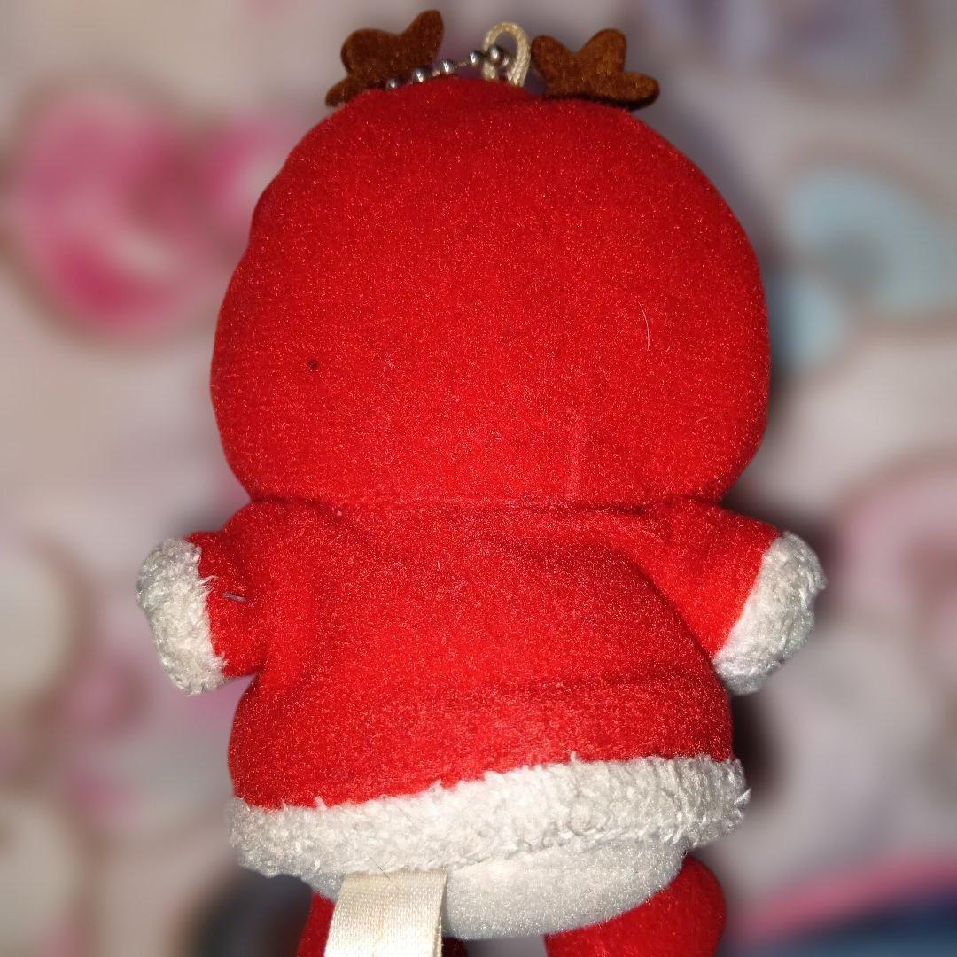 ハローキティ 25周年限定トナカイサンタぬいぐるみマスコット1999レアXmas