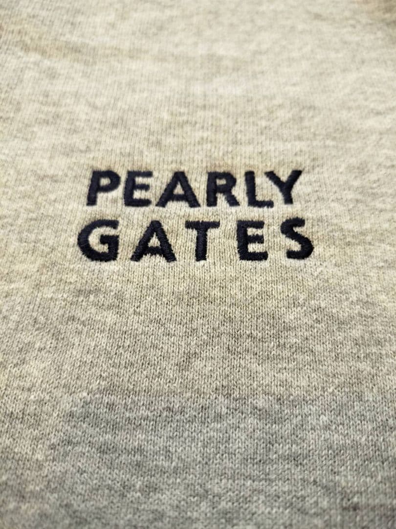 【新品】日本製 パーリーゲイツ ミッキー スウェット グレー サイズ6 裏起毛