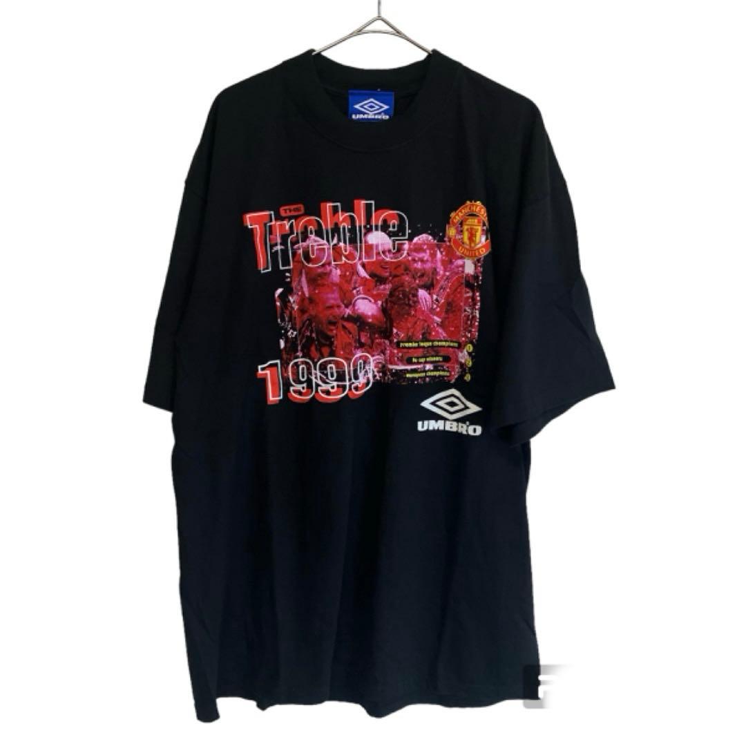 UMBRO マンチェスターU トレブル記念Tシャツ 入手困難 ヴィンテージ
