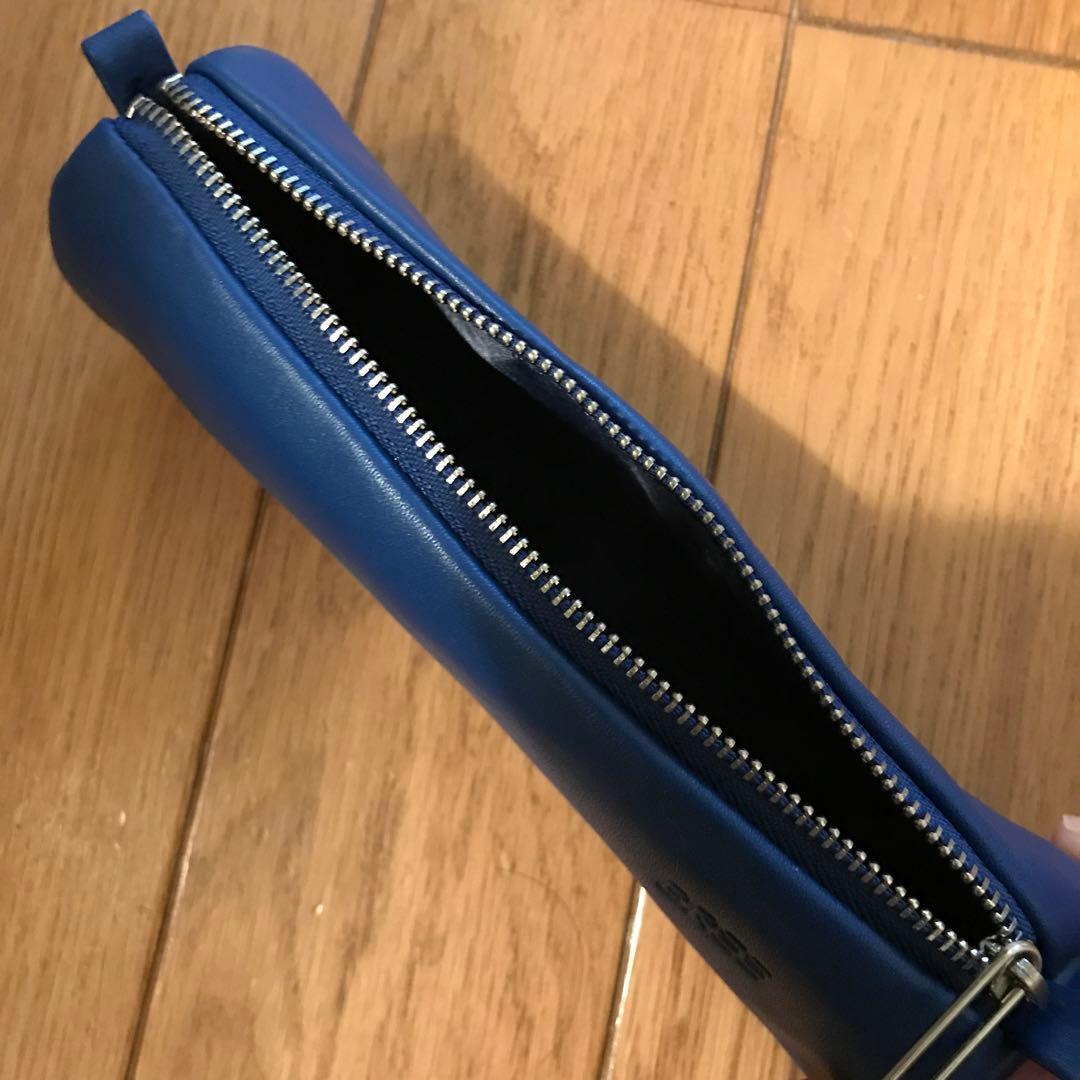 BREE ブリー　ペンケース　筆入れ　革製　筒型