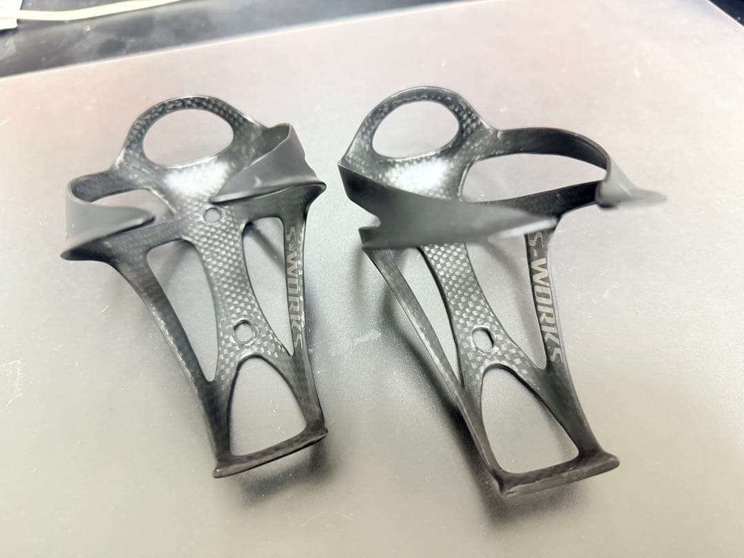 S-Works カーボンボトルケージ 2個セット