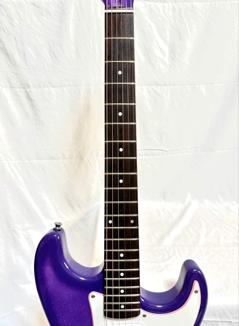 【新品弦張替済】Gypsy Rose ストラトキャスター パープル