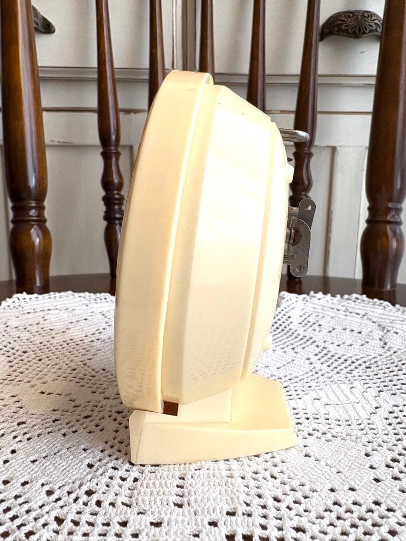 フランスヴィンテージ　JAZ 目覚まし時計　アメリ　キレンジャク　ディスプレイ品