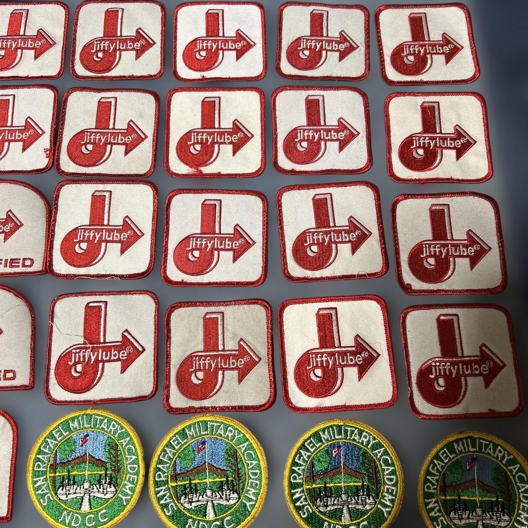 jiffy lube ビンテージワッペン　ワッペン　44枚まとめ売り　軍物