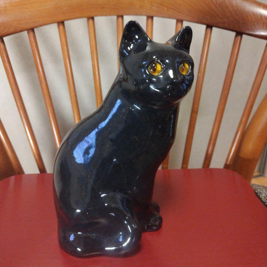 黒猫、ウィンスタンレイキャット（ケンジントンキャット）サイズ4、ビンテージレアー