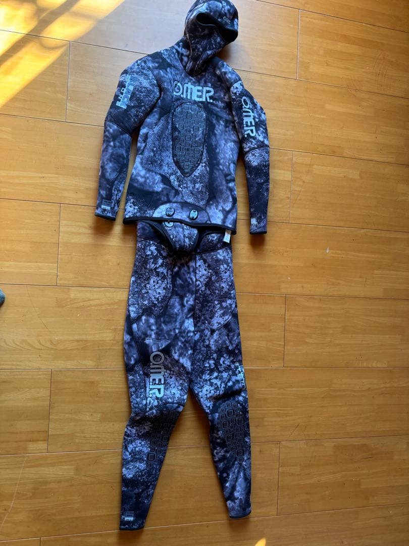 サーフィン・ボディボード OMER BLACK STONE 7MM SIZE XLL 6