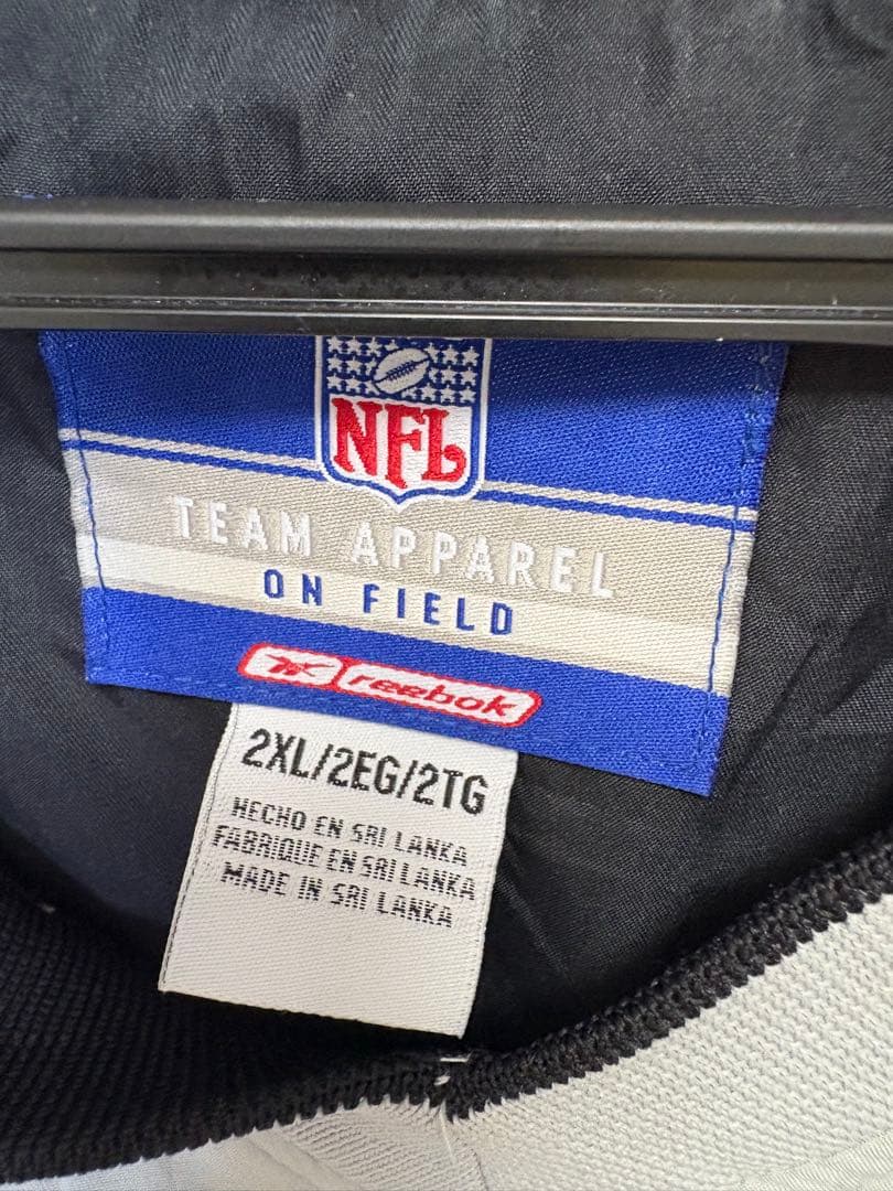 RAIDERS ウォームアップウェア トレーナー グレー/ブラック