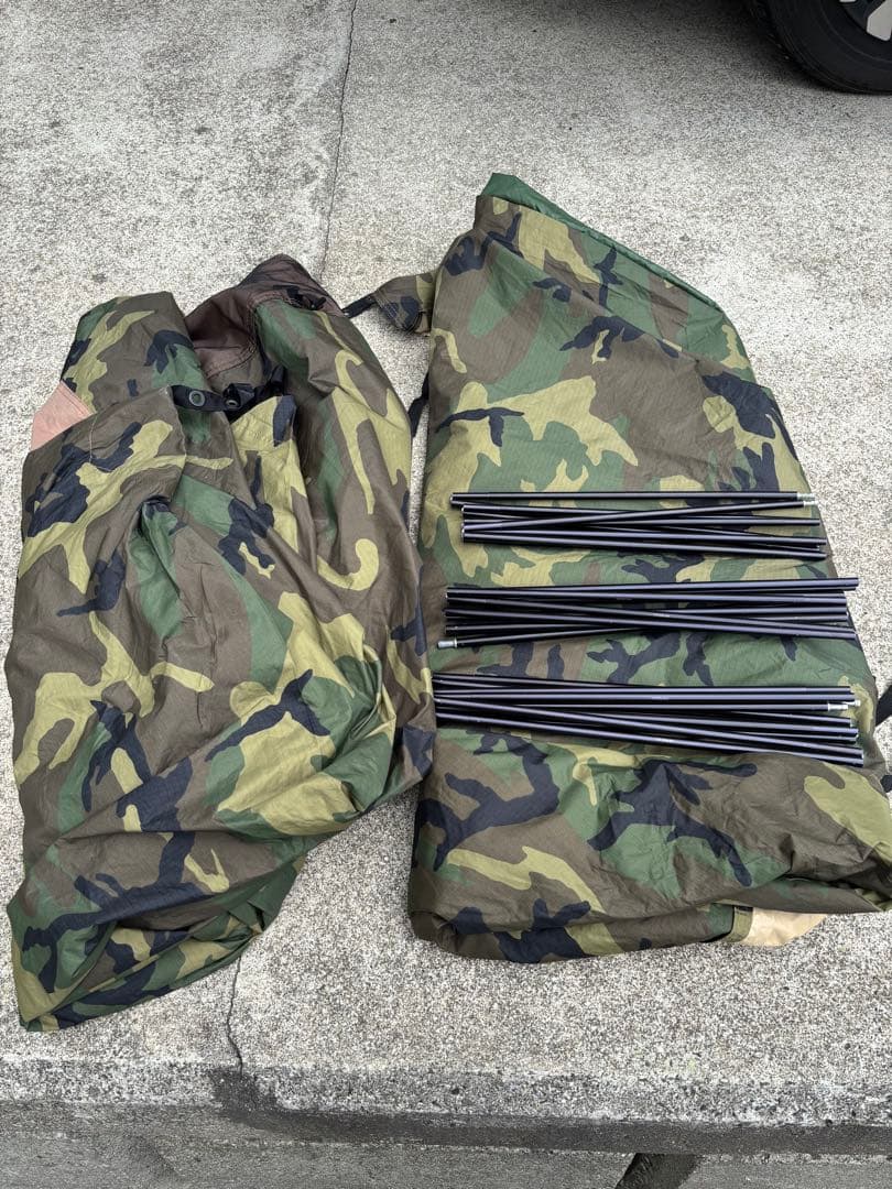 米軍 テント デッドストック ヨーレイカ　ECWT TCOP ソロ eureka
