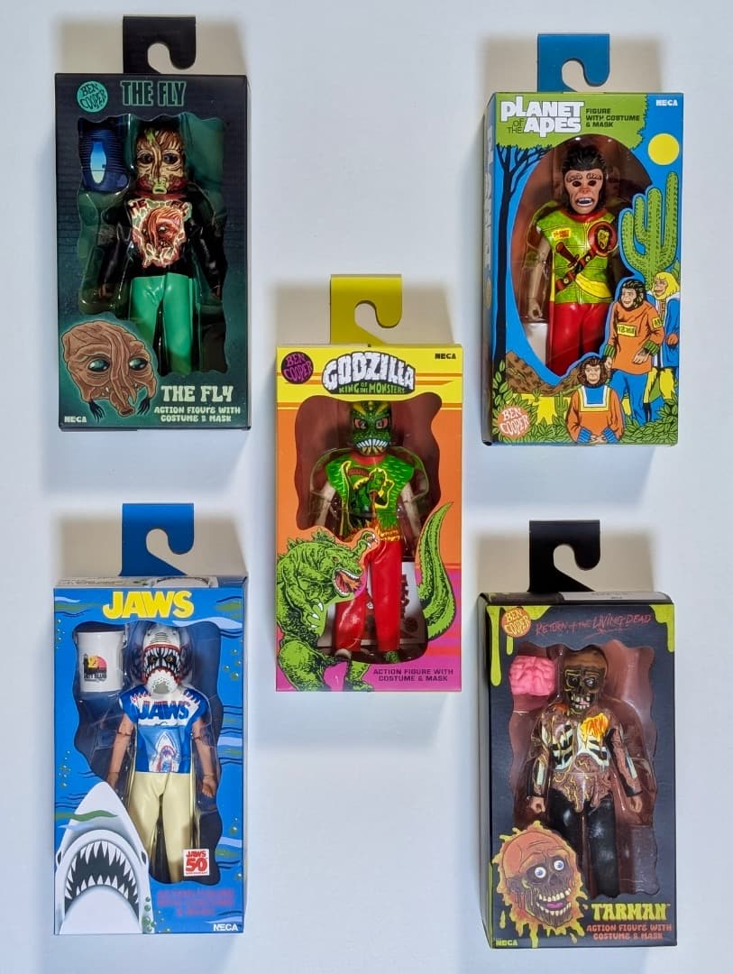 ベンクーパー ハロウィンキッズ ゴジラ ジョーズ エイプ ザ・フライ他 ソフビ