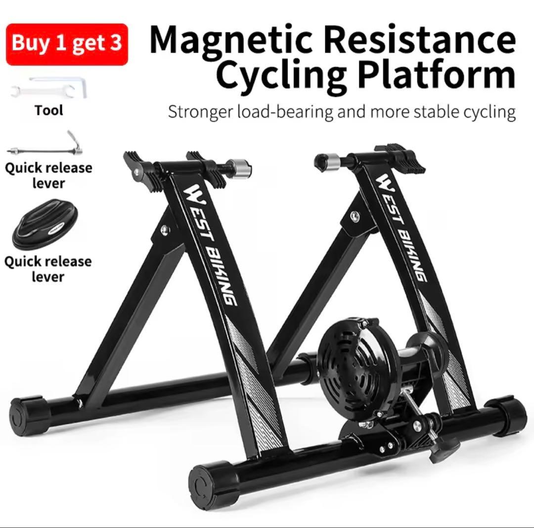WEST BIKING マグネット抵抗ローラー台