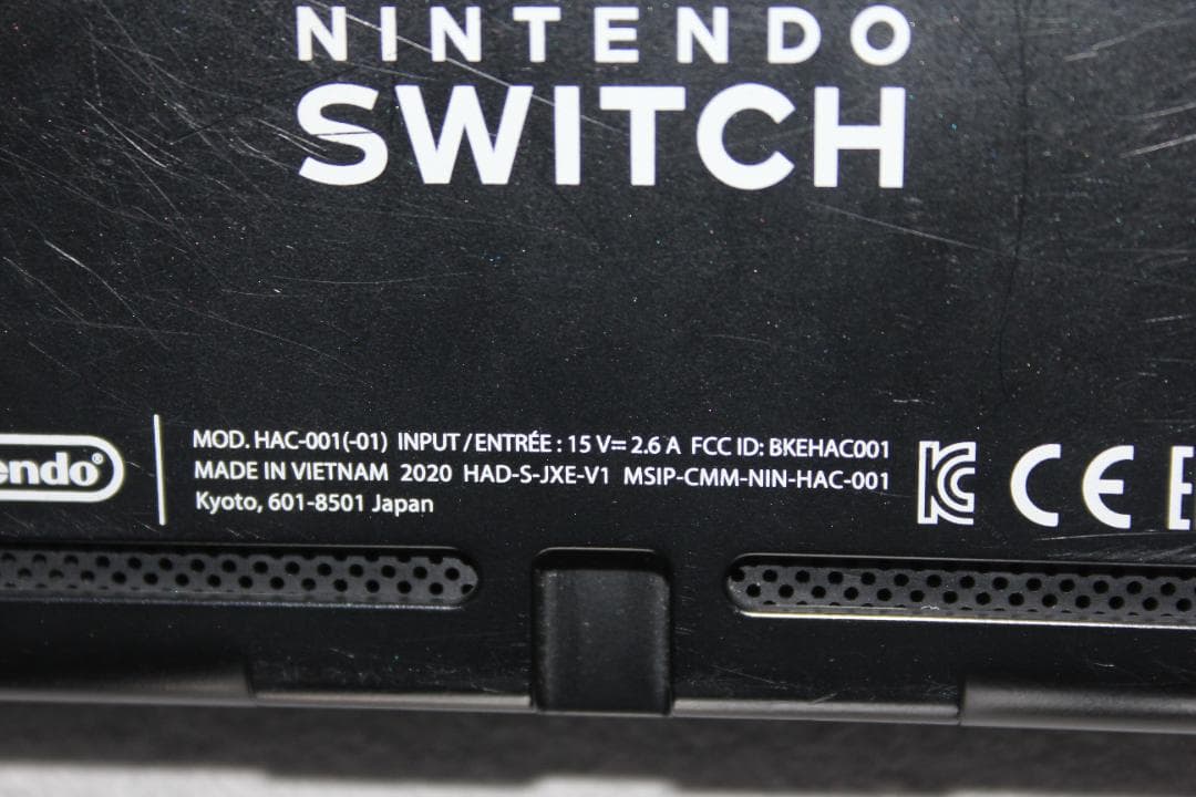 極美品 ニンテンドースイッチ 本体のみ バッテリー強化版 動作OK 24h内発送