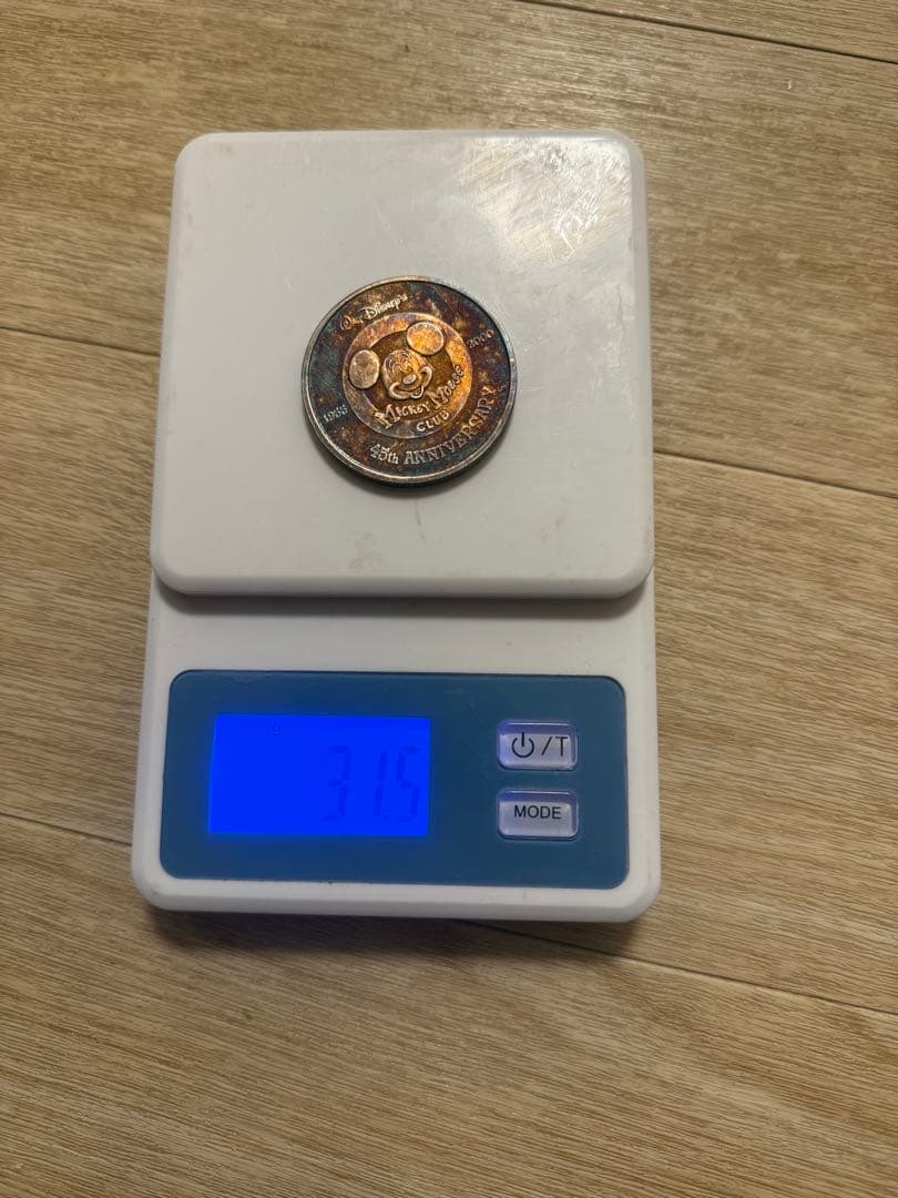 に*可様 ミッキーマウス 50周年記念 純銀