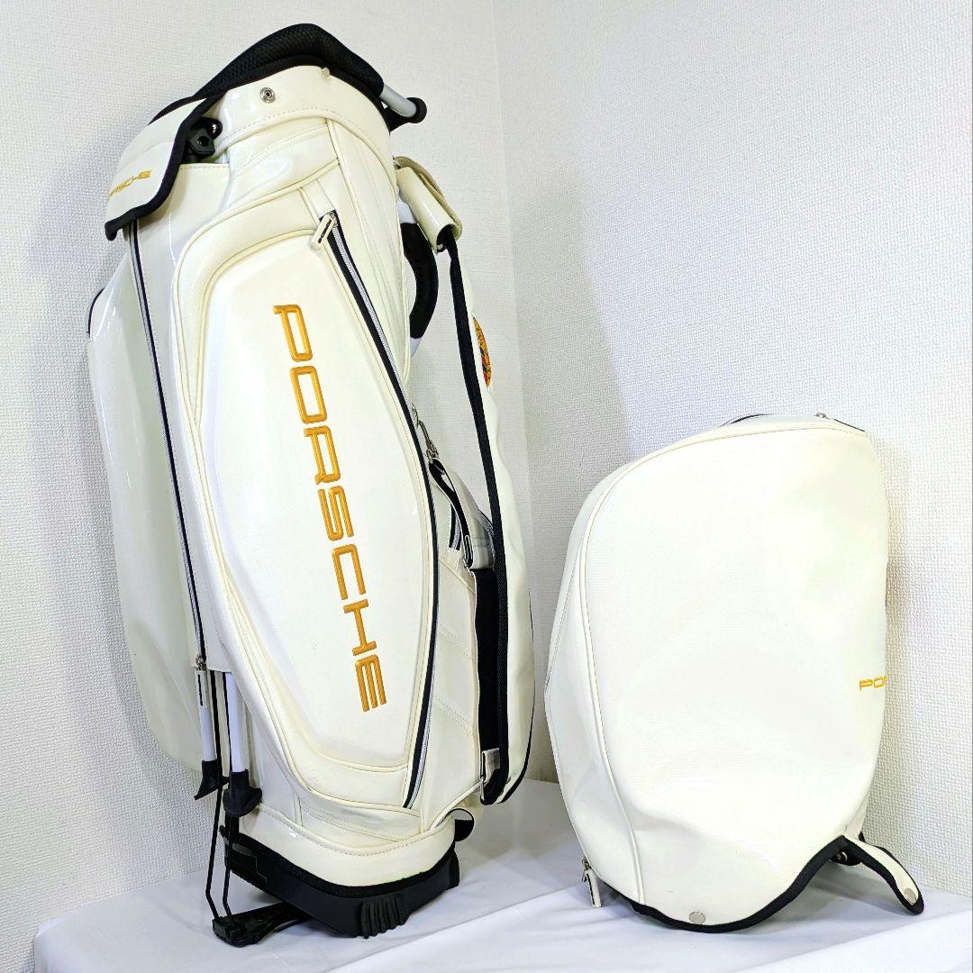 PORSCHE 高級スタンドキャディバッグ 9.5型 美品 希少