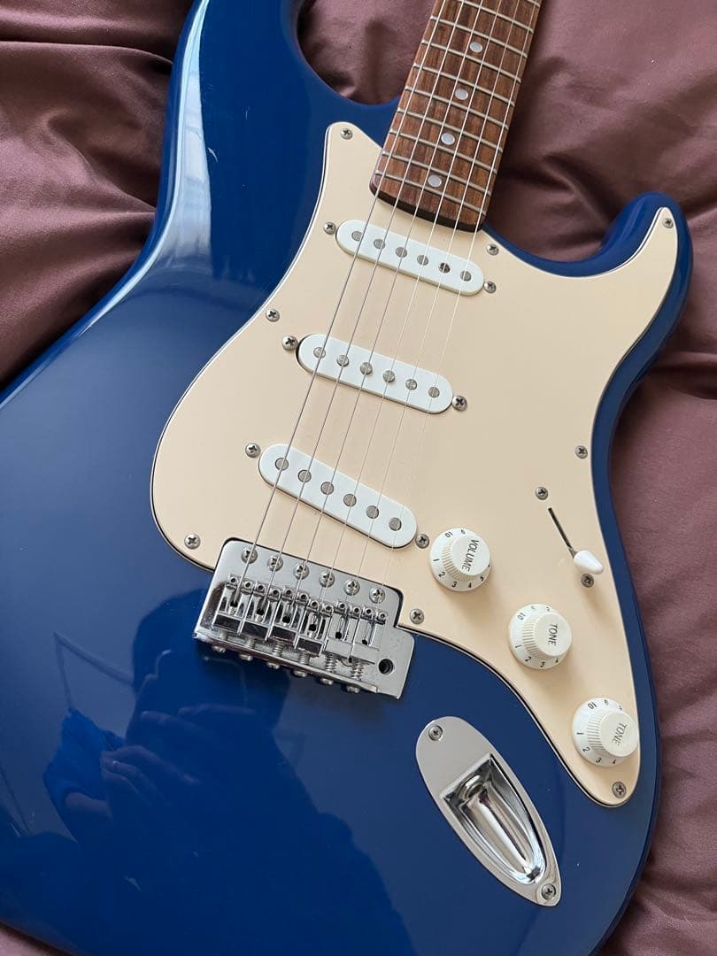 【調整済】squier スクワイア　エレキギター　fender 新品弦　説明必読