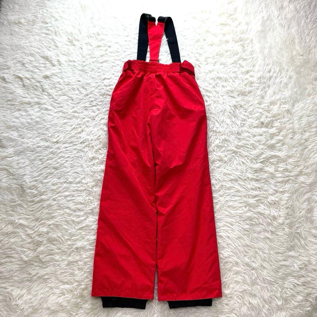 お洒落✨デサント スキーウェア セット 上下 M ニット柄 レディース 赤 緑