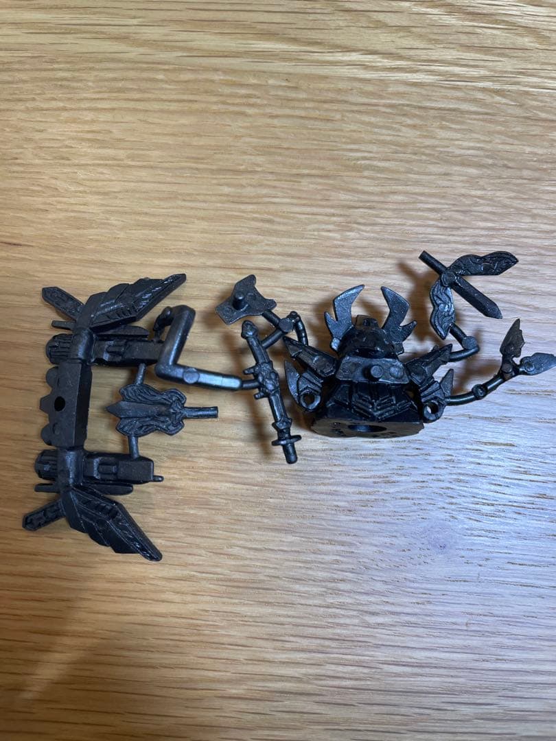 希少　美品　三代目大将軍　ガン消し　ガンメタリック　彩色　未切り　ガンダム