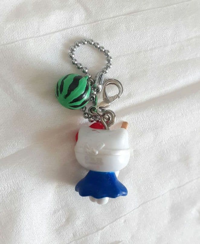 【超激レア】ご当地キティボールチェーン スイカ割り2003年