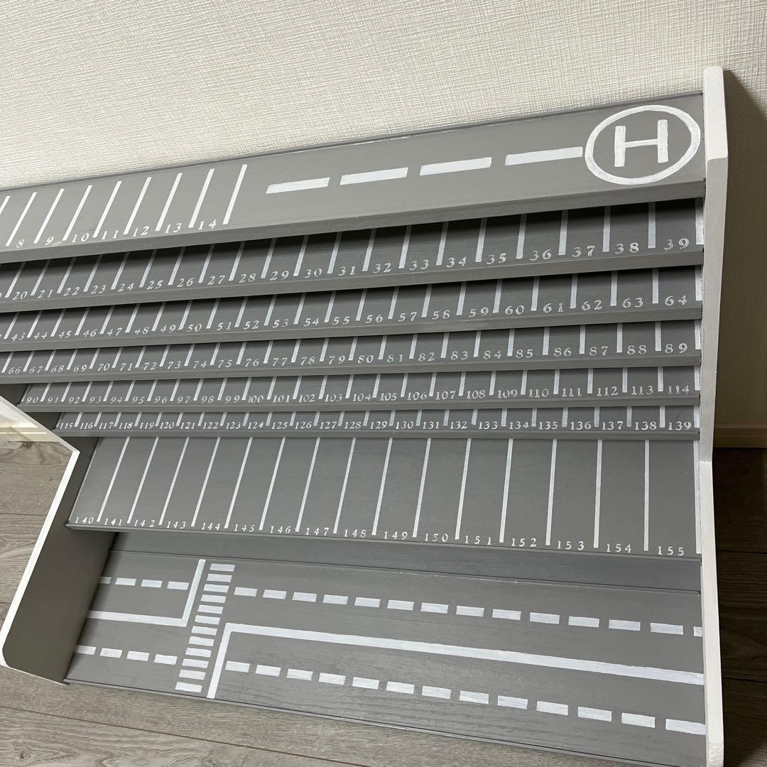 専用トミカ棚8段