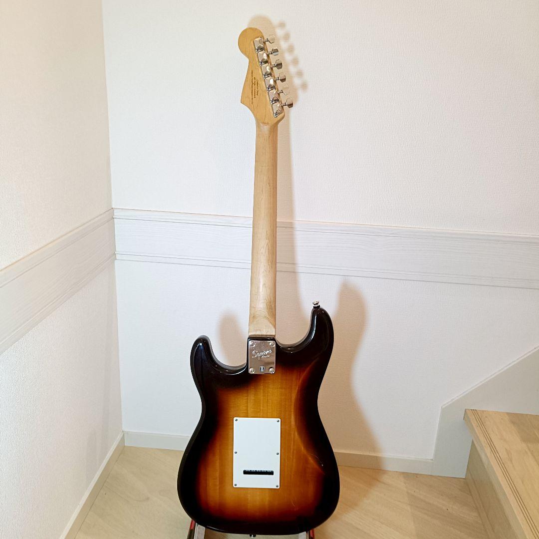 【メンテ済み】Squier ストラトキャスター エレキギター本体 ケース付き
