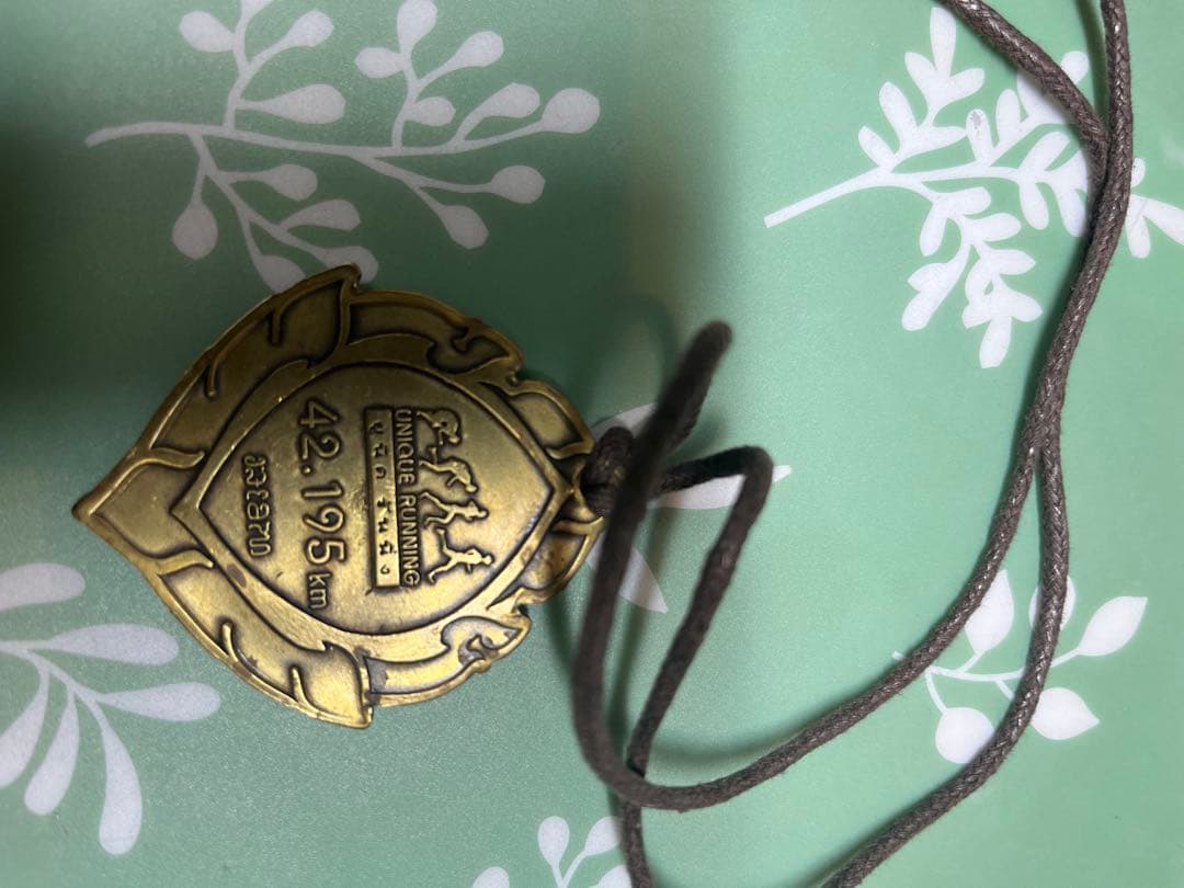 海外マラソンフル完走メダル　泰タイバンコクマラソンThai