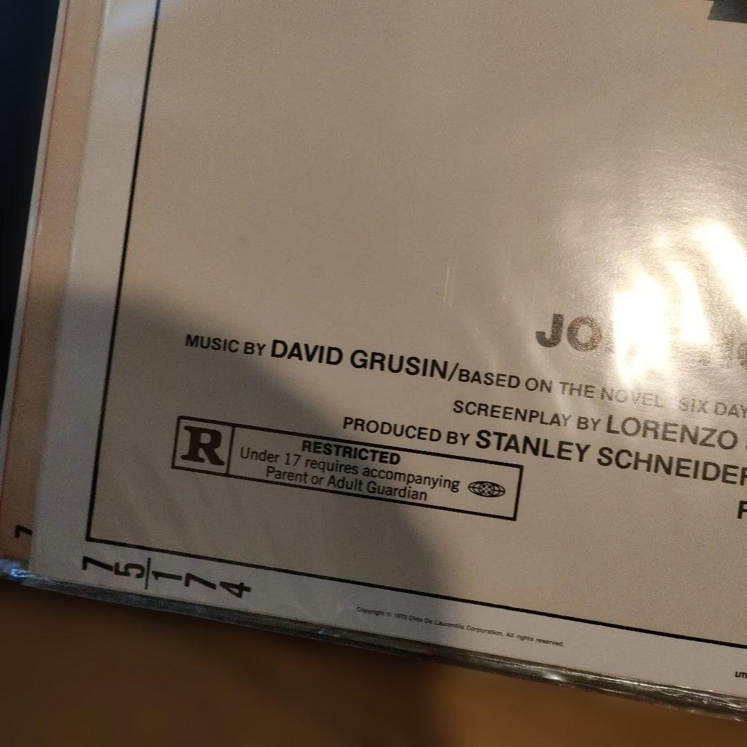 「コンドル」本国アメリカ版インサートサイズ　オリジナル映画ポスター