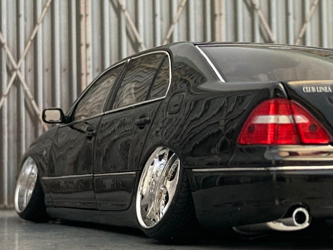 1/24トヨタ セルシオ31後期（深リムカスタム品）