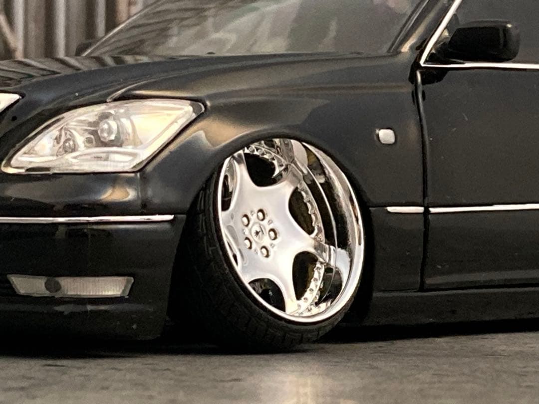 1/24トヨタ セルシオ31後期（深リムカスタム品）