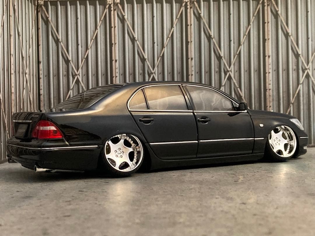 1/24トヨタ セルシオ31後期（深リムカスタム品）