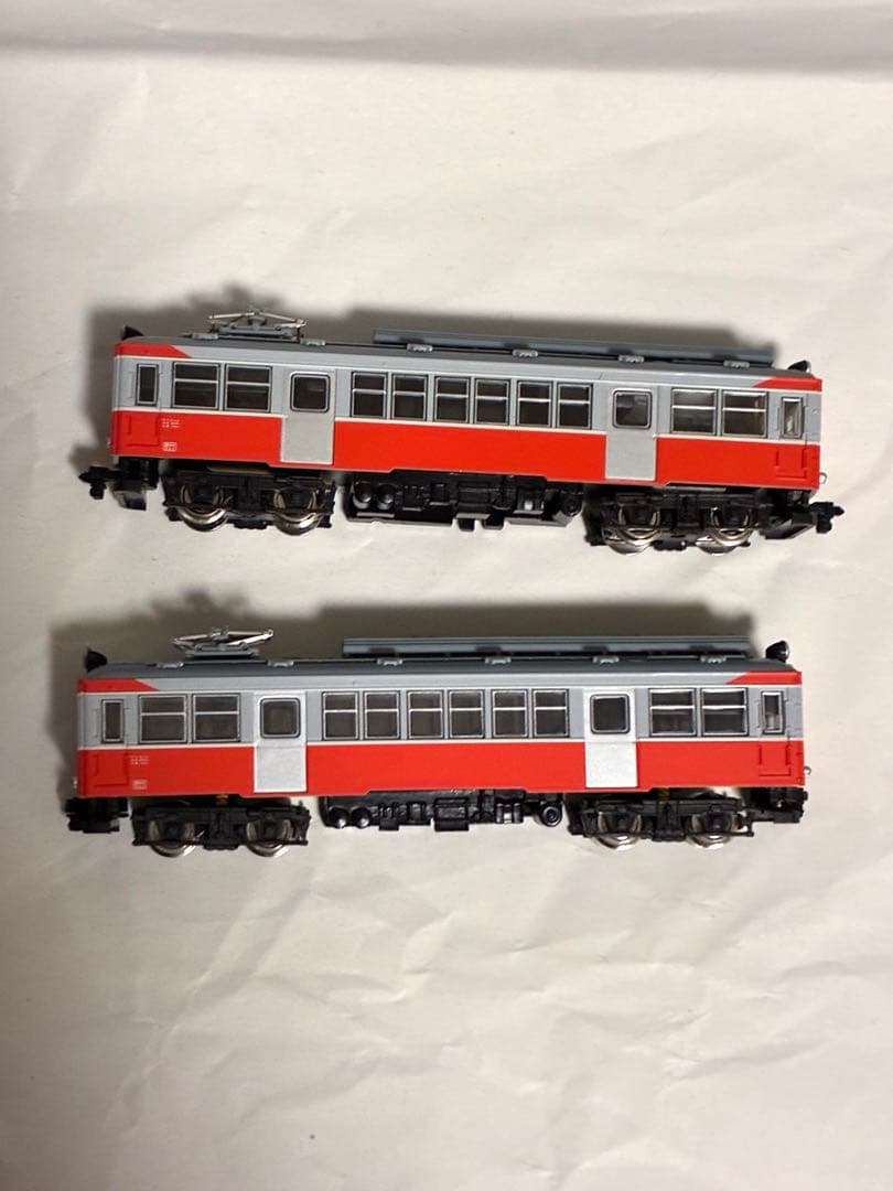 NT44 箱根登山鉄道モハ2形 (2輌セット)モデモ　ライト点灯動力動作確認済