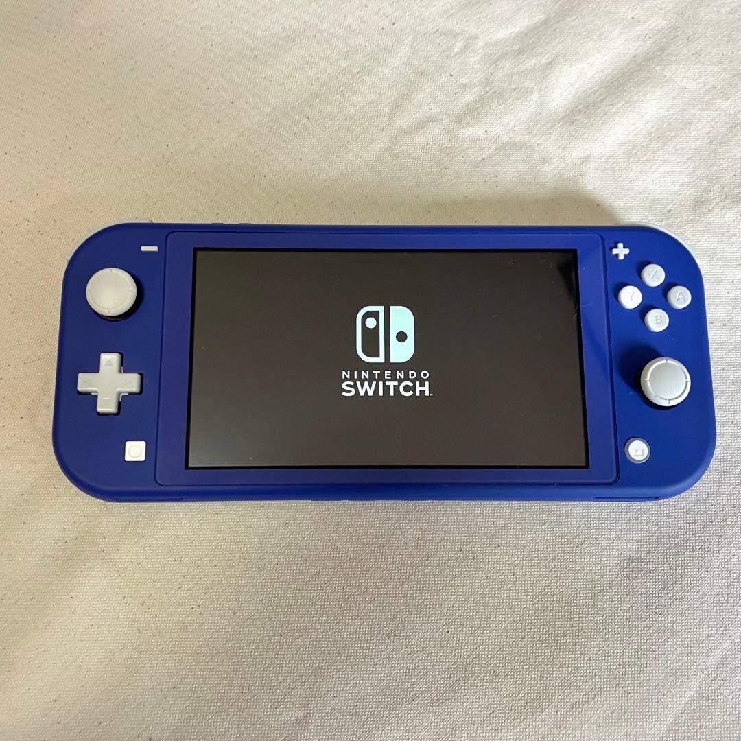 【美品】Nintendo Switch Lite ブルー 本体 付属品あり