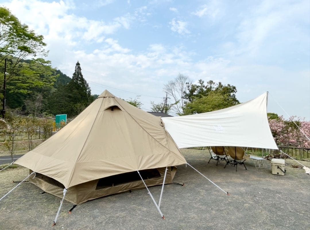 【美品・使用2回】グロッケ8 T/C フルセット｜PVCシート＋グランドマット付