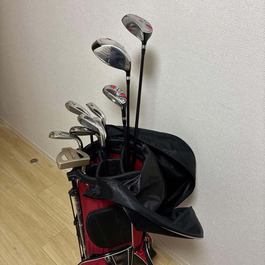 レフティ左利き用　WORLD EAGLE F-01α ゴルフクラブセット　10本
