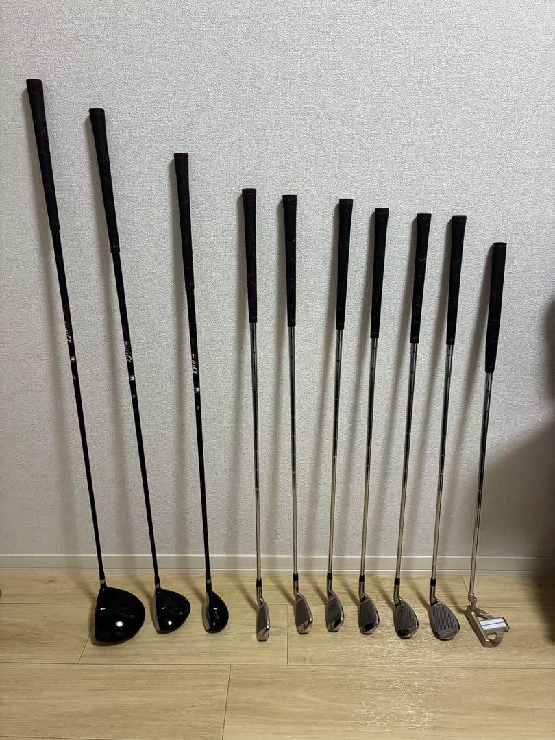 レフティ左利き用　WORLD EAGLE F-01α ゴルフクラブセット　10本