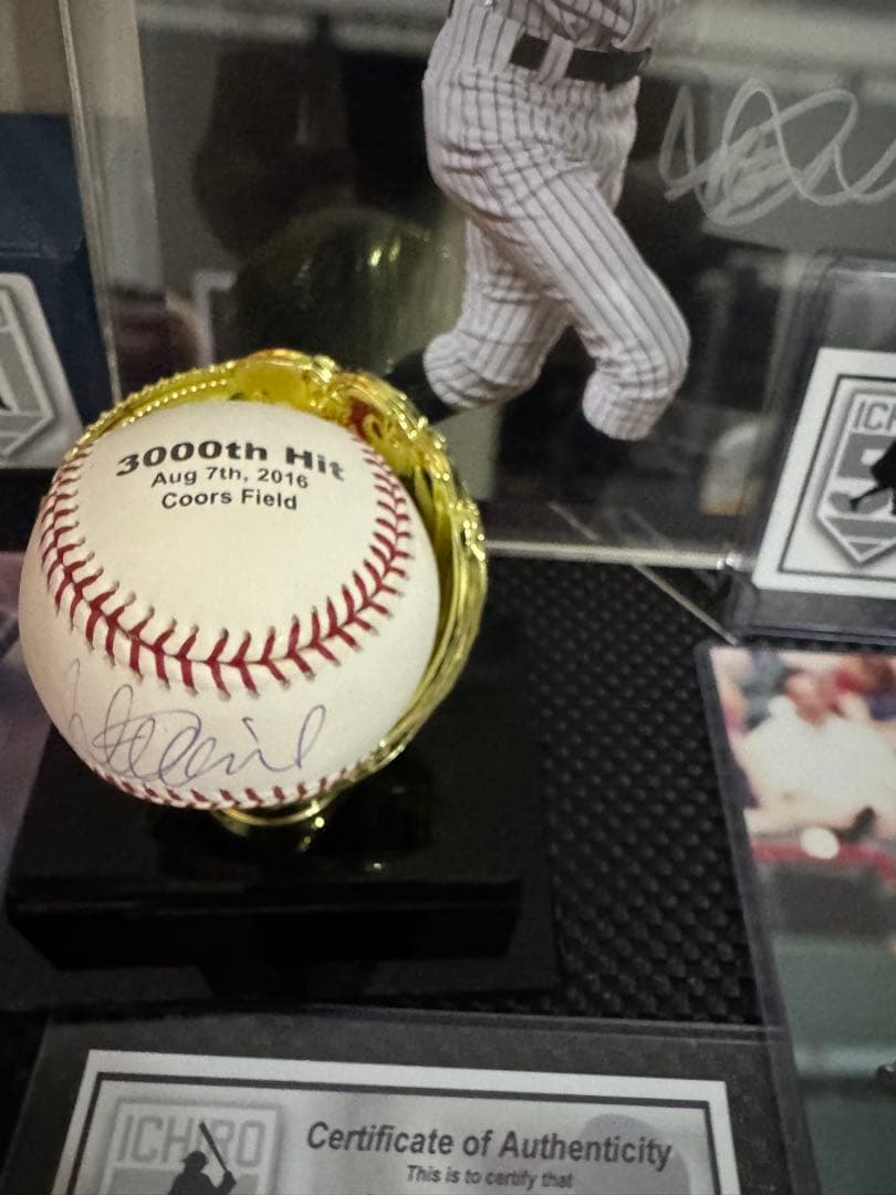 【貴重】イチロー MLBオフィシャル 直筆サインボール & 直筆サインフォト