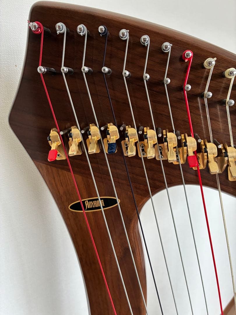 青山ハープ　NON PEDAL HARP 34S(WN)