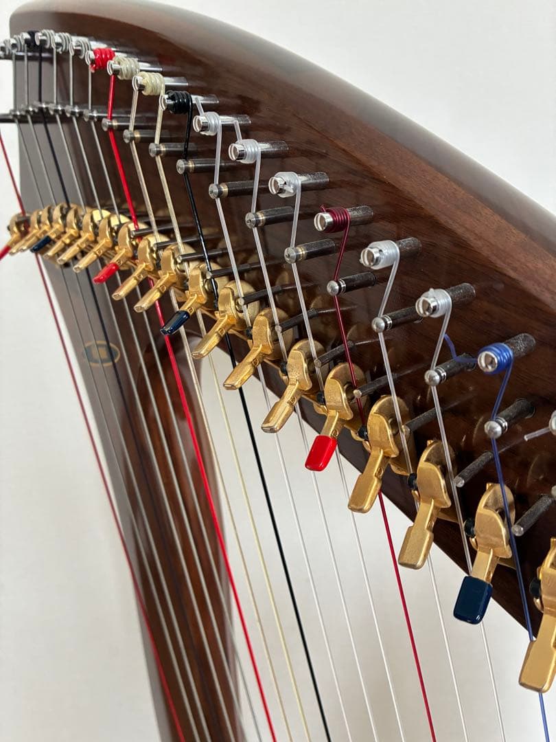 青山ハープ　NON PEDAL HARP 34S(WN)