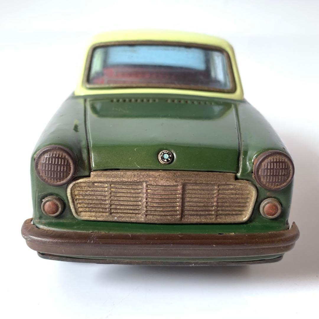 BCバンダイ ダットサン ブルーバード ブリキ フリクション 当時物