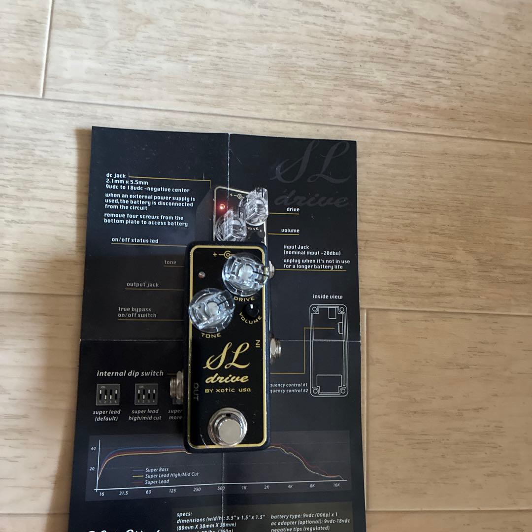 Xotic SL drive ギターエフェクター　歪み
