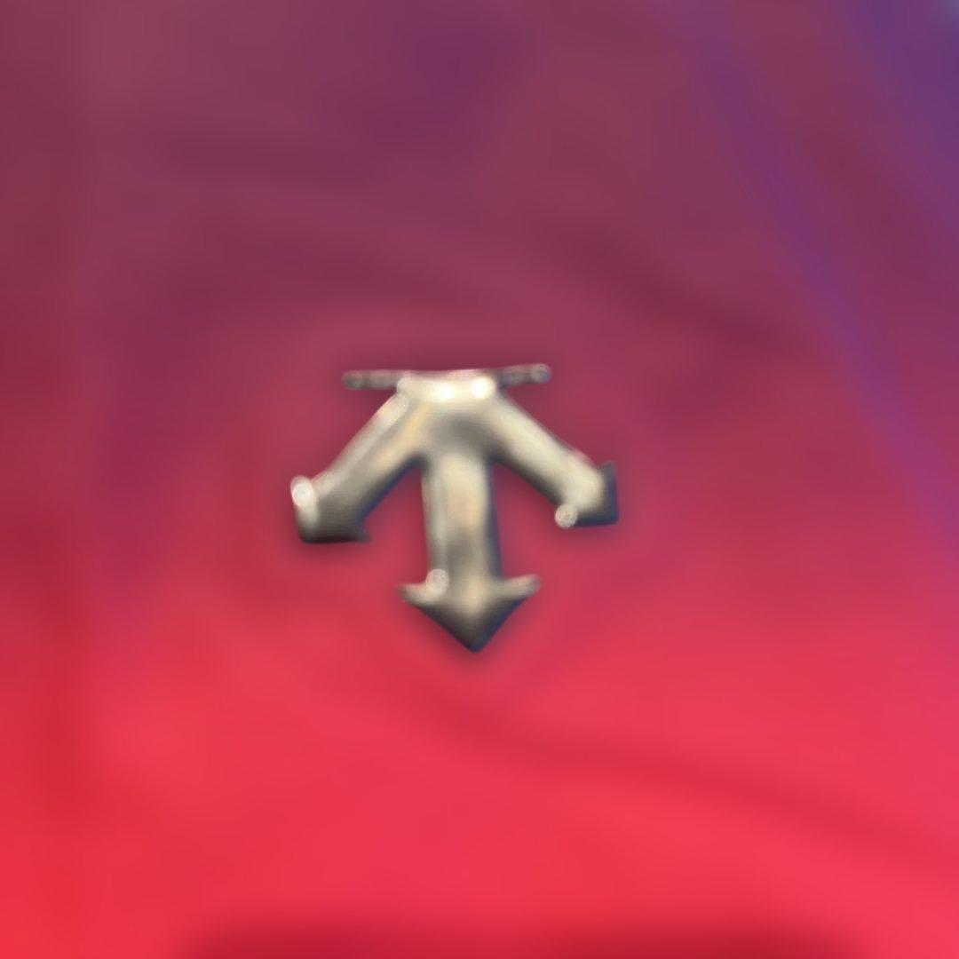 swiss ski フード付きジャケット 赤黒